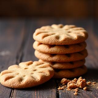 Stapel Belgische speculoos koekjes